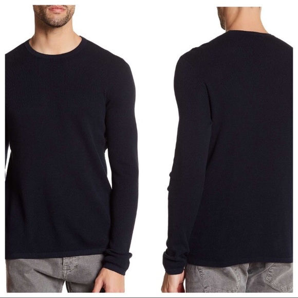 Theory Other - Theory Savaro Waffle Knit Crew Neck Sweater